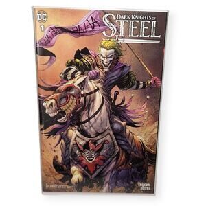 DC Dark Knights Of Steel #1 Tyler Kirkham Exclusive Variant By Comics Elite NM